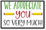 Staff Appreciation